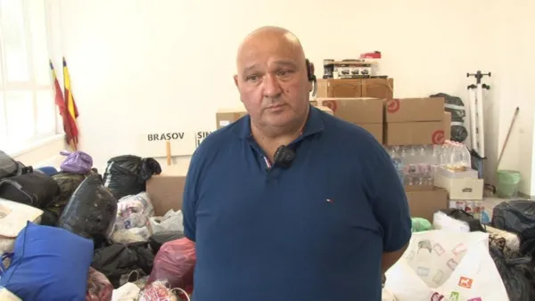 Azi pleacă ajutoarele de la RATBV: 600 de litri de ulei, 1.000 kg de făină, alte sute de kilograme de alimente