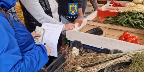 Poliţia Economică, după bon fiscal la Piaţa Dacia, Piaţa Tractorul şi Oktoberfest