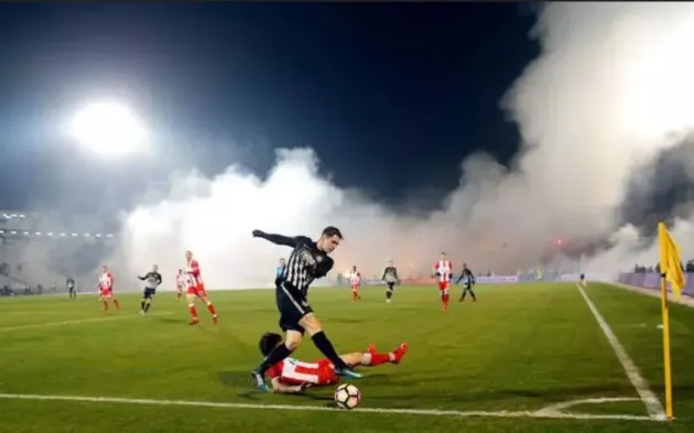 Haos în derby-ul Serbiei