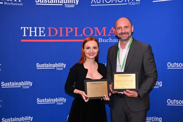 DS Smith excelează la Sustainability in Business Forum & Awards și câștigă premiul pentru Smart Sustainable Concept