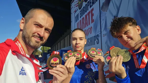 Braşovul s-a întors cu medalii la Europeanul de karate