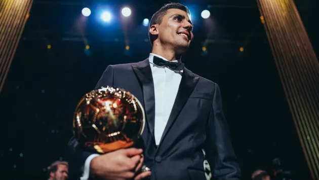 „Rodri” a câştigat Balonul de Aur