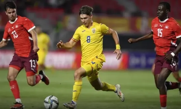 România a smuls egalul în faţa Elveţiei (2-2), în meci amical la U20