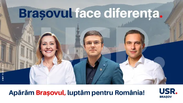 Brașovul are nevoie de continuitate: cu o reprezentare numeroasă în Parlament, echipa USR Brașov va putea sprijini continuarea proiectelor începute în municipiu și urgentarea celor pentru dezvoltarea județului