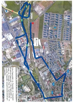 Trasee deviate pentru linii operate de RATBV în municipiul Braşov. Până în 1 decembrie se lucrează la trecerile la nivel peste calea ferată din Bartolomeu