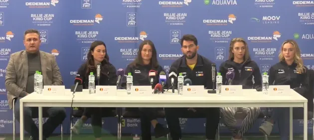 „Tricolorele”, pregătite pentru meciul cu Japonia de la Billie Jean King Cup