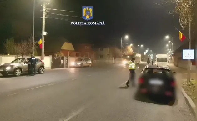 Poliţia a dat „trezirea” în Făgăraş