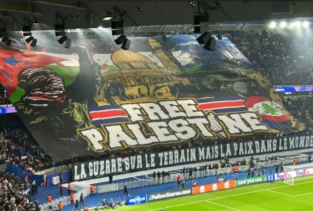 Bannerul pro-palestinian de la Paris nu va fi sancţionat de UEFA