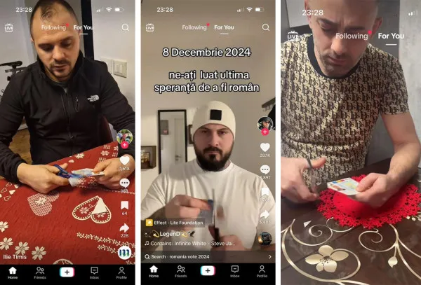 Noua provocare, pe TikTok. Foarfeca şi buletinul de România