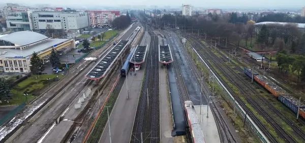 Modernizarea Gării Braşov se desfăşoară în ritm alert