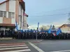 Protest la Codlea