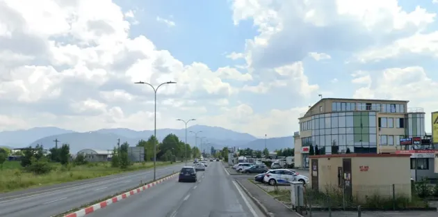 Intrarea în Braşov dinspre Feldioara, lărgită la 4 benzi