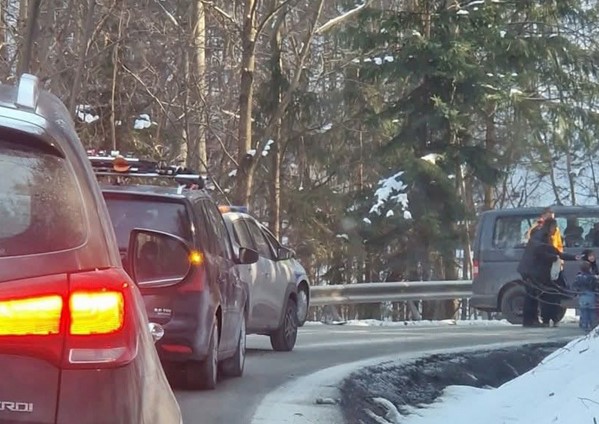 Accident pe Drumul Poienii