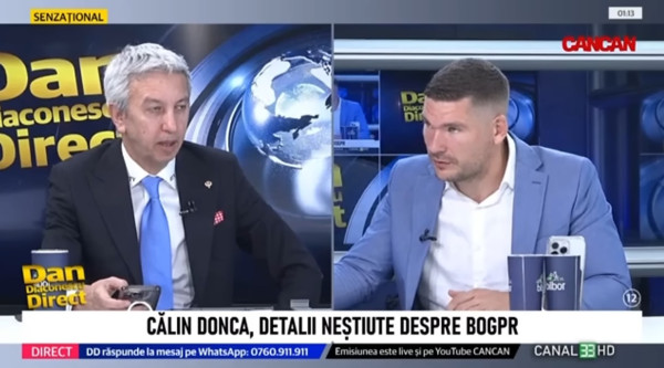 Donca spune că el i-a deschis ușa credinciosului Peșchir. „Sun-o pe Cristela, CG e ocupat”