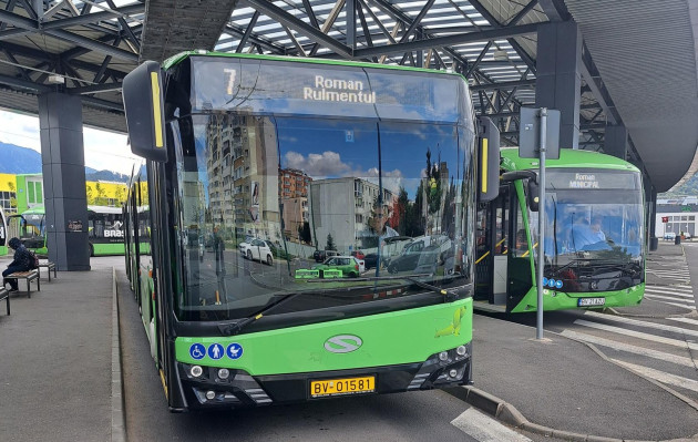 Trei zile cu autobuze pe linia RATBV cu indicativul 7. Pe traseu se  toaletează arbori 