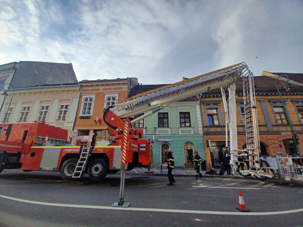 Pericol în zona caselor istorice de pe Bariţiu
