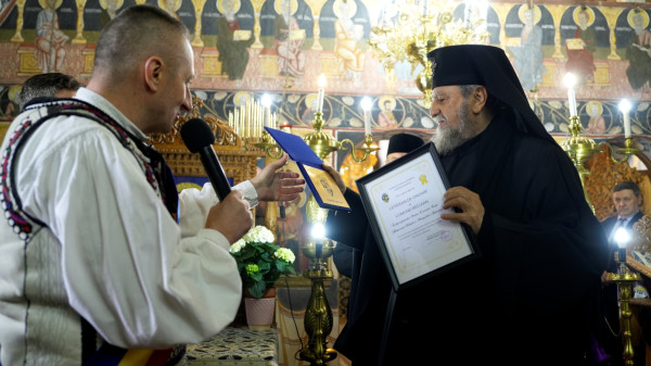 ÎPS Streza, numit „cetăţean de onoare” la Beclean