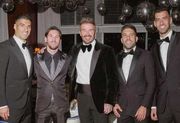 David Beckham a organizat la Miami petrecerea de 50 de ani
