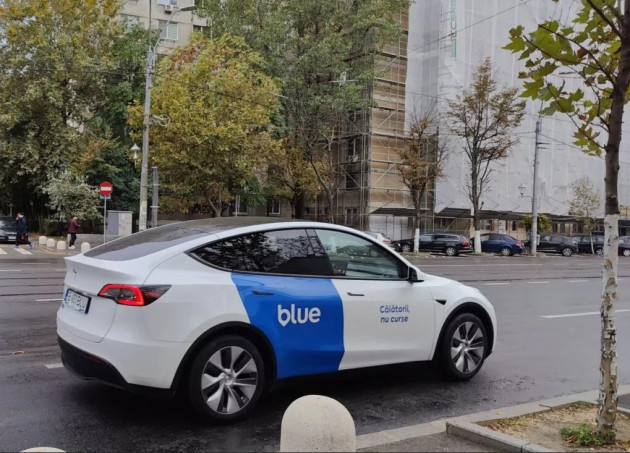 Din 8 mai, flota Tesla la Brașov. Concurență acerbă pe piața de taxi, Uber, Bolt  