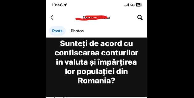 „Toţi care au euro sunt hoţi”. Naţionalizarea, varianta Facebook
