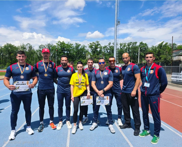 4 pompieri de la Braşov, pe podiumul sportivilor din IGSU