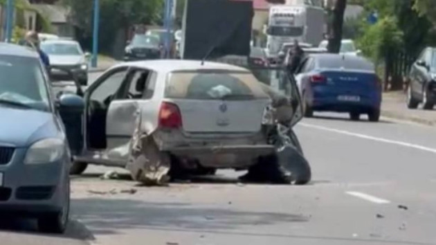 Accident în 3 pe Calea Feldioarei
