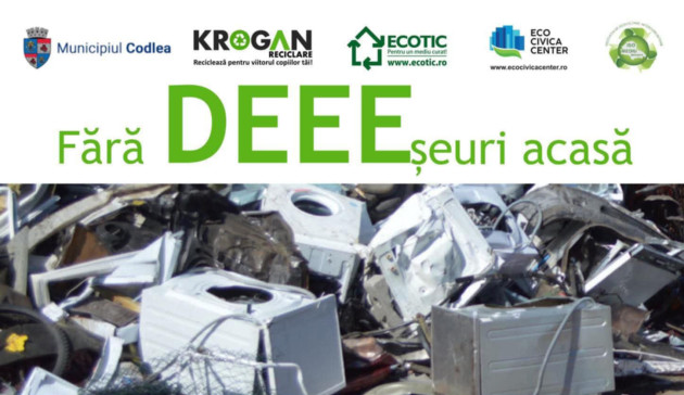 Codlenii, invitaţi să scape de deşeurile de echipamente electrice şi electronice 