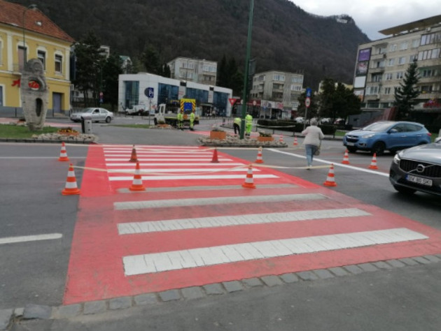 Recon a primit 2,82 milioane de lei pentru lucrări de siguranţă rutieră pe străzile din Braşov