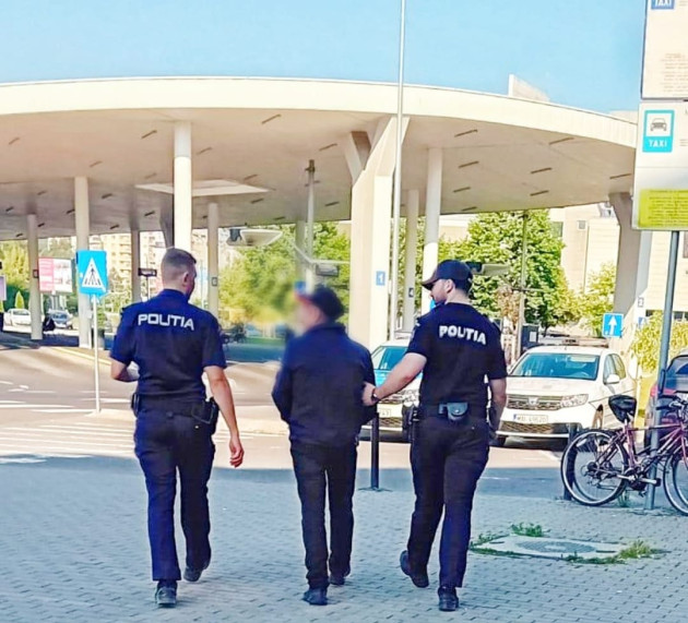 Soţ violent, prins în Gara Braşov şi dus la închisoare
