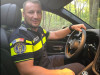 Primul polițist bucuros că nu dă amenzi degeaba. Dacă ar fi după el, ar pune și-o amendă la amendă, dacă cineva contestă procesul-verbal