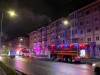 Le-a luat foc acoperișul blocului