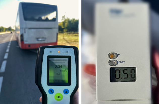 34 de poliţişti, trimişi la „filtre” prin judeţ. Şoferi de TIR şi autobuz, 62 de amenzi în 3 ore