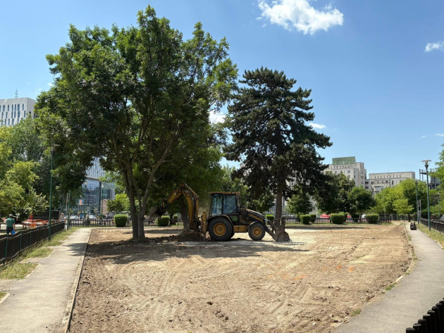 Noul loc de joacă din Parcul Centrul Civic, gata în luna august 