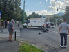 Bulevardul Saturn, blocat în urma unui accident între o motocicletă şi un autoturism