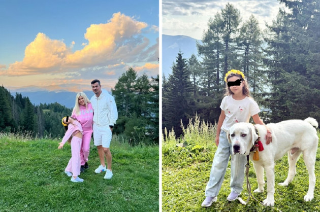 Elena Udrea şi familia, „vizitaţi” de un urs, în minivacanţa de Sfânta Maria