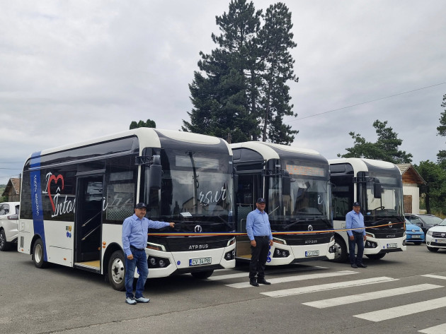 Locuitorii din Întorsura Buzăului au din nou transport public 