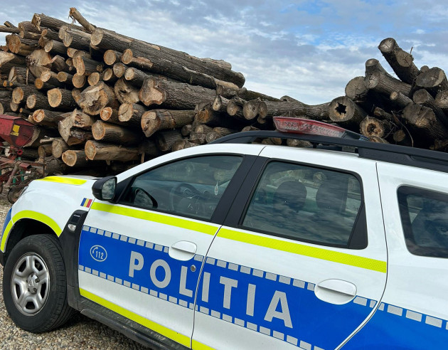 I-au trimis Poliţia acasă, să-i ia lemnele cărate din pădure