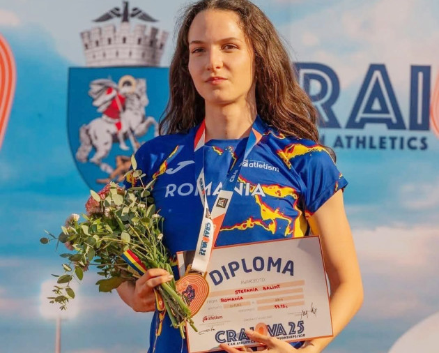 Ştefania Balint va participa la Campionatele Europene U20 de la Tampere