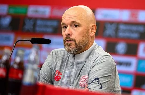 Bayer Leverkusen l-a demis pe antrenorul Erik ten Hag, după numai două etape