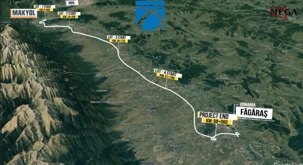 Autostrada Sibiu - Făgăraş: încep exproprierile pentru tronsonul 2  