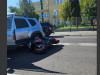 Motor vs mașină, pe Carpaților