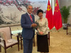 Adrian Năstase, alături de Xi Jinping, Vladimir Putin şi Kim Jong Un la Beijing