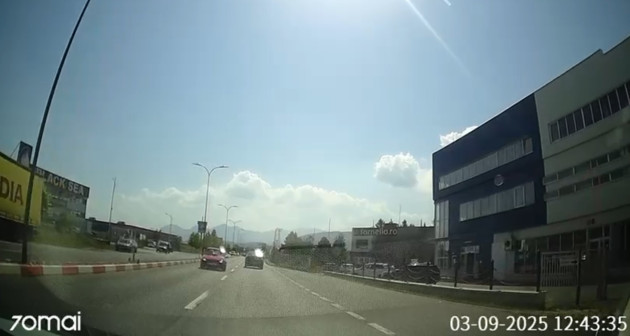 Şoferul zilei la Braşov. Conducea... după propriile reguli