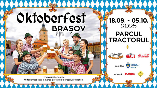 Joi începe Oktoberfest Braşov. În prima zi va fi parada şi vor fi instituite restricţii de circulaţie