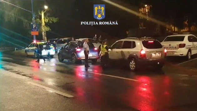 La miezul nopții, în zona Gării: oprit pentru viteză, avea 1,16 la mie