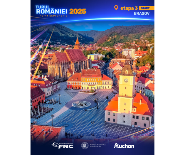 Brașov și Buzău, gazde ale etapei a treia din Turul României 2025
