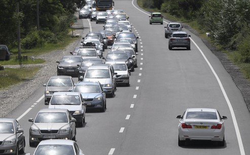 De azi până sâmbătă, restricții pe DN 1, Ploieşti – Braşov