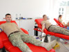 Gest de solidaritate. 100 de militari din Făgăraş şi Cincu au donat sânge