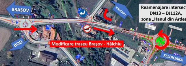 Giratorii „gemene” pentru Hălchiu – Bod