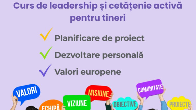 De la idee la impact - curs de leadership şi cetăţenie activă pentru tineri